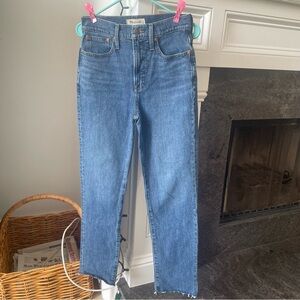 Madewell The Perfect Vintage Jean 26 medium wash